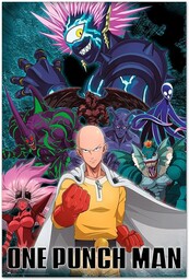 Grupo Erik Editores, S.L. One Punch Man Poster