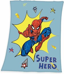 Herding Koc polarowy Spiderman, 130 x 170 cm,
