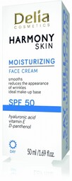 Krem nawilżający z filtrem SPF50 HARMONY SKIN, 50ml