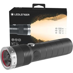 Ledlenser MT14 Outdoorowa latarka kieszonkowa LED, ładowalny akumulator