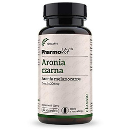 PHARMOVIT Aronia czarna ekstrakt 20:1, 60 kaps.