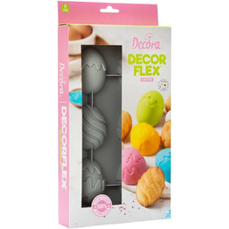 Decora 9260407 DRUKUJ JAJA WIELKANOCNE SILIKONOWE 6 CAVITA''