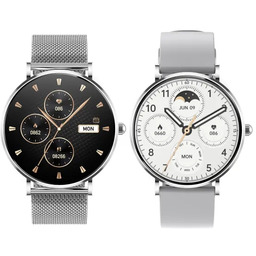 Smartwatch Tracer SMK12 Stellar srebrny