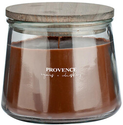 Provence Świeca zapachowa WOODEN z drewnianym knotem, Cygara