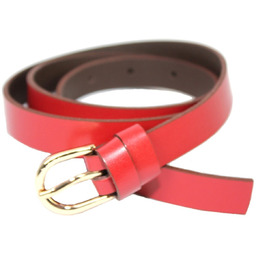 Pasek Damski Skórzany Gładki Arucce (PL) 20 mm