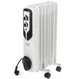 Grzejnik Olejowy Adler Ad 7815 1500W 7 Żeberek