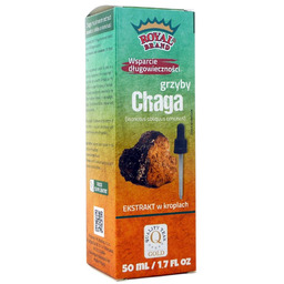 Ekstrakt z grzybów chaga 50ml ROYAL BRAND