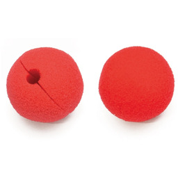 Nos klauna z gąbki - 1 szt.