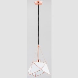 Lampa sufitowa ROMBUS MIEDŹ 30cm