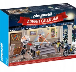 Playmobil 71347 Kalendarz Adwentowy Policja Kradzież w Muzeum
