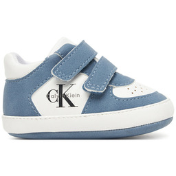 Sneakersy Calvin Klein Low Cut Velcro V0B9-83146-1755 Niebieski