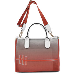 Hispanitas Czerwona Elegancka Damska Torebka 2w1