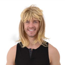 Peruka Rockman - blond - 1 szt.