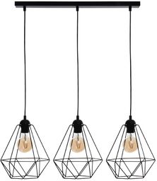 Milagro BASKET BLACK MLP7215 lampa wisząca industrialna czarna