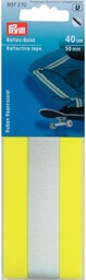 Prym Taśma odblaskowa 50 mm samoprzylepna żółta/srebro, mieszanka