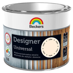 Emalia akrylowa Beckers Designer Universal Cappuccino 0,5 l