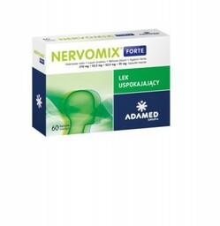 Nervomix Forte lek na uspokojenie, 60 kapsułek