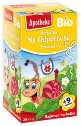 Apotheke Herbata dla Dzieci na Odporność Truskawkowa 40g