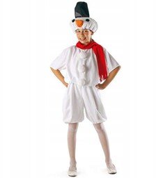 Strój Bałwana kostium Bałwan bałwanek Olaf 122/128