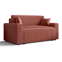 Elior Łososiowa rozkładana sofa z pojemnikiem N0-S87