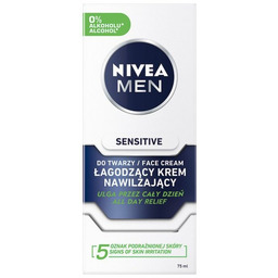 NIVEA MEN Nawilżający krem do twarzy Sensitive 75