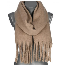 Szalik damski zimowy szal gruby ciepły dred