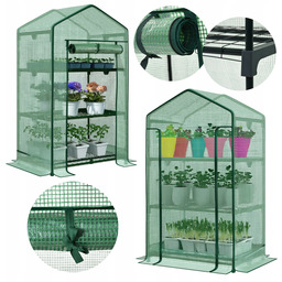 Szklarnia na balkon taras mini szklarnia ogrodowa wytrzymała