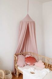 Baldachim nad łóżeczko "Baby pink"