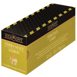 Ziołowa herbata Richmont Yerba Mate Lemon 12x6g