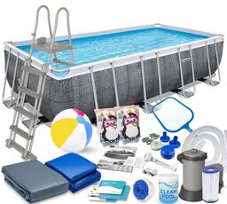Basen ogrodowy stelażowy, 18w1, Bestway, 549x274x122 cm