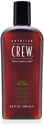 American Crew 3-in-1 Tea Tree Szampon, odżywka