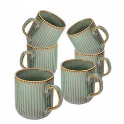 Kubki do kawy porcelanowe zestaw 6 kubków Altom