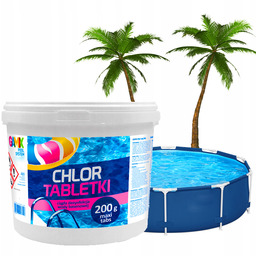 Gamix Multi Chlor Do Basenu Tabletki 200g 5kg