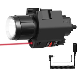 Celownik Laserowy Czerwony Żelowy Przycisk Latarka