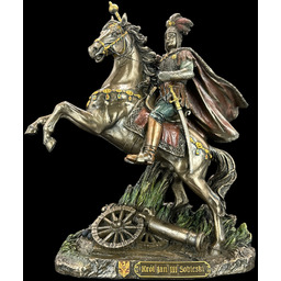 JAN III SOBIESKI KRÓL POLSKI NA KONIU