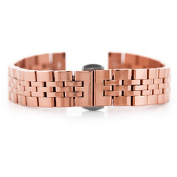 Bransoleta Pacific Model 4 - różowozłota 16mm