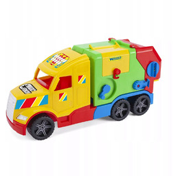 Magic Truck Basic Śmieciarka Kontener Wader 36331. Wader