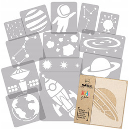 Szablony Malarskie Zestaw 14 szt Pokój Dzieci Wielorazowe