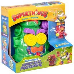 SUPERTHINGS Zabawka Kazoom Power Hidden Base Professor K