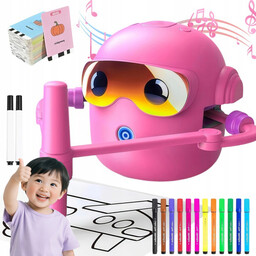 Inteligentny Robot Rysujący Montessori, Zabawka Rozwijająca Kreatywność
