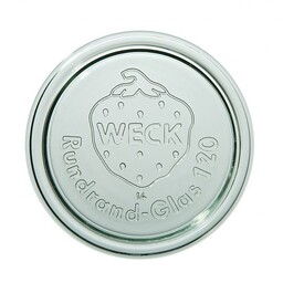 Weck Pokrywa szklana 120 mm, 6 szt.