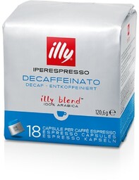 Kapsułki Illy Iperespresso DECAFFEINATO - 18 szt.