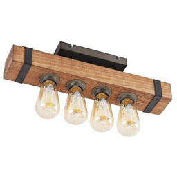 Lindby - Sverina Lampa Sufitowa Brown/Black