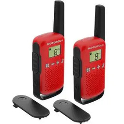 Motorola TLKR T42 dwupak Czerwony Krótkofalówki