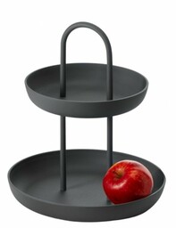 Philippi PIATTO Etażerka - Patera Podwójna / Ciemnoszara