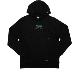 bluza FALLEN - Wizard Hoodie Black Purple (BLACK