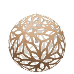 david trubridge - Floral Lampa Wisząca Ø100 Biała