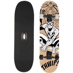 Deskorolka Drewniana Duża D100 Spiderman Beyond