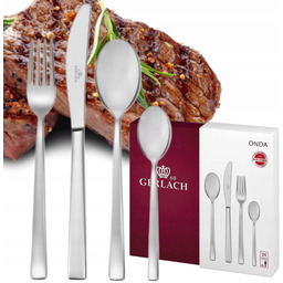 Gerlach Onda Zestaw 24 Sztućców 6 Osób Sztućce
