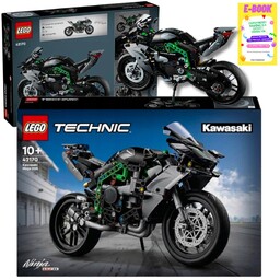LEGO TECHNIC Motocykl Kawasaki Ninja H2R MOTOR PREZENT